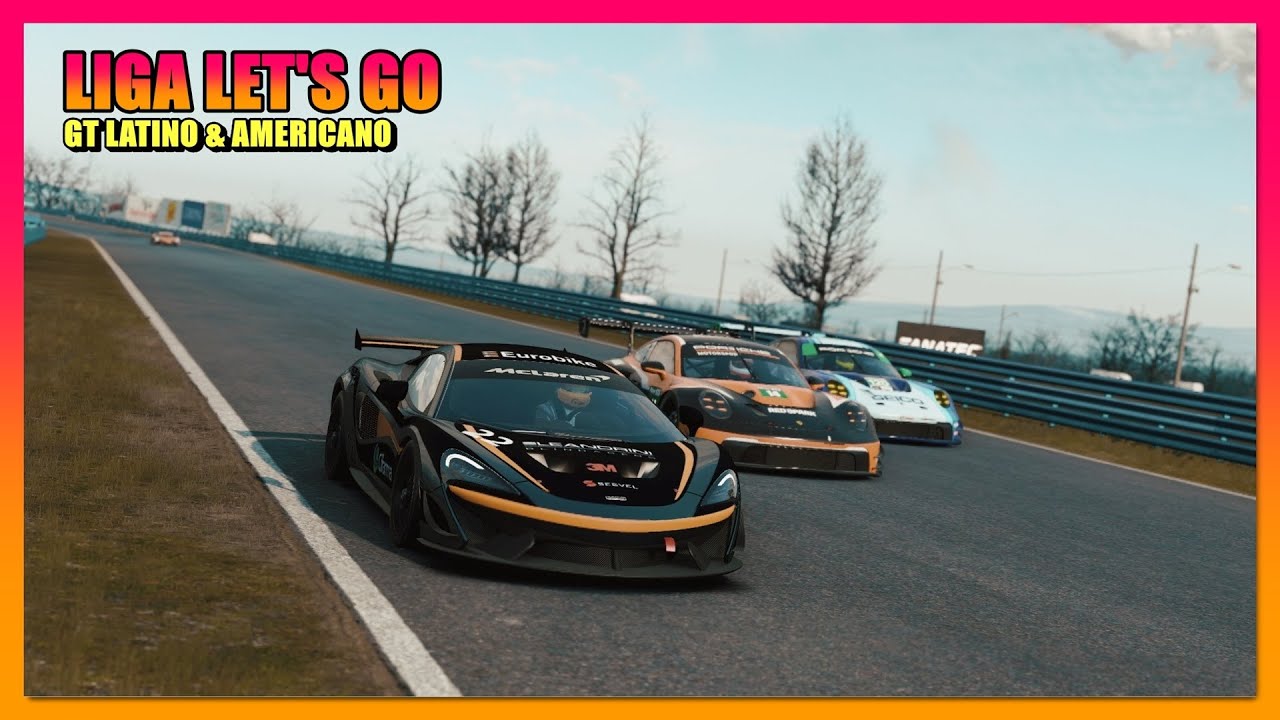 LIGA LET'S GO | GT LATINO & AMERICANO | ETAPA 01 - CORRIDA 01 | WATKINS GLEN