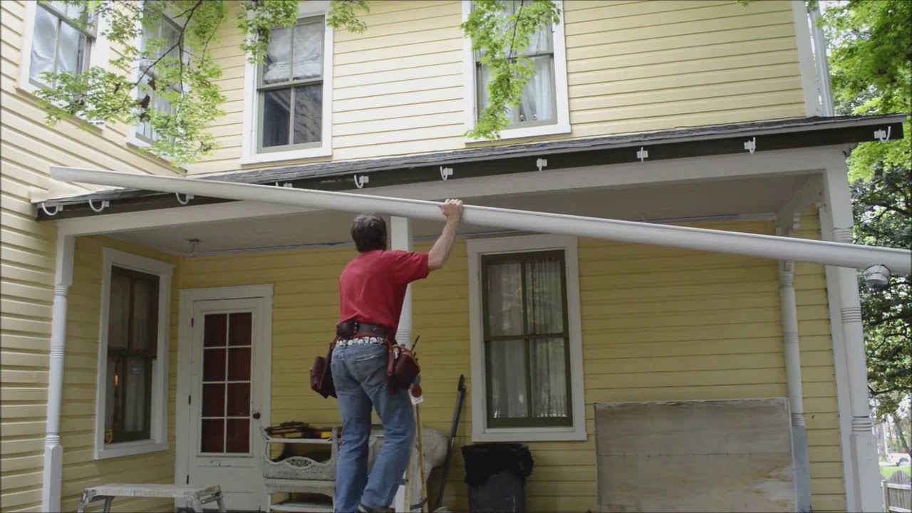 How to Install a Half Round Gutter