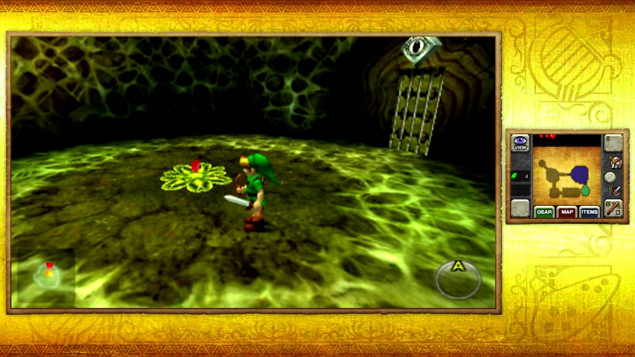 The Legend of Zelda: Ocarina of Time 3D - Part 2 - Inside The Deku Tree