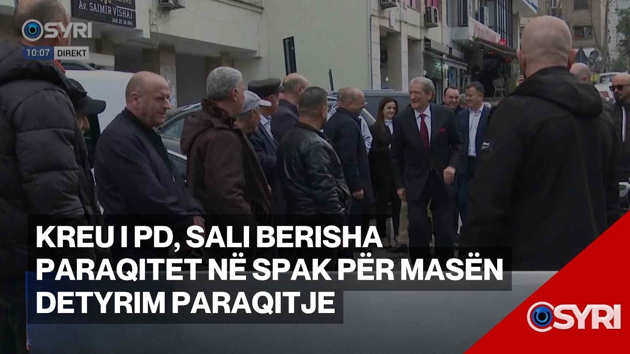 Kreu i PD, Sali Berisha paraqitet në SPAK për masën detyrim paraqitje
