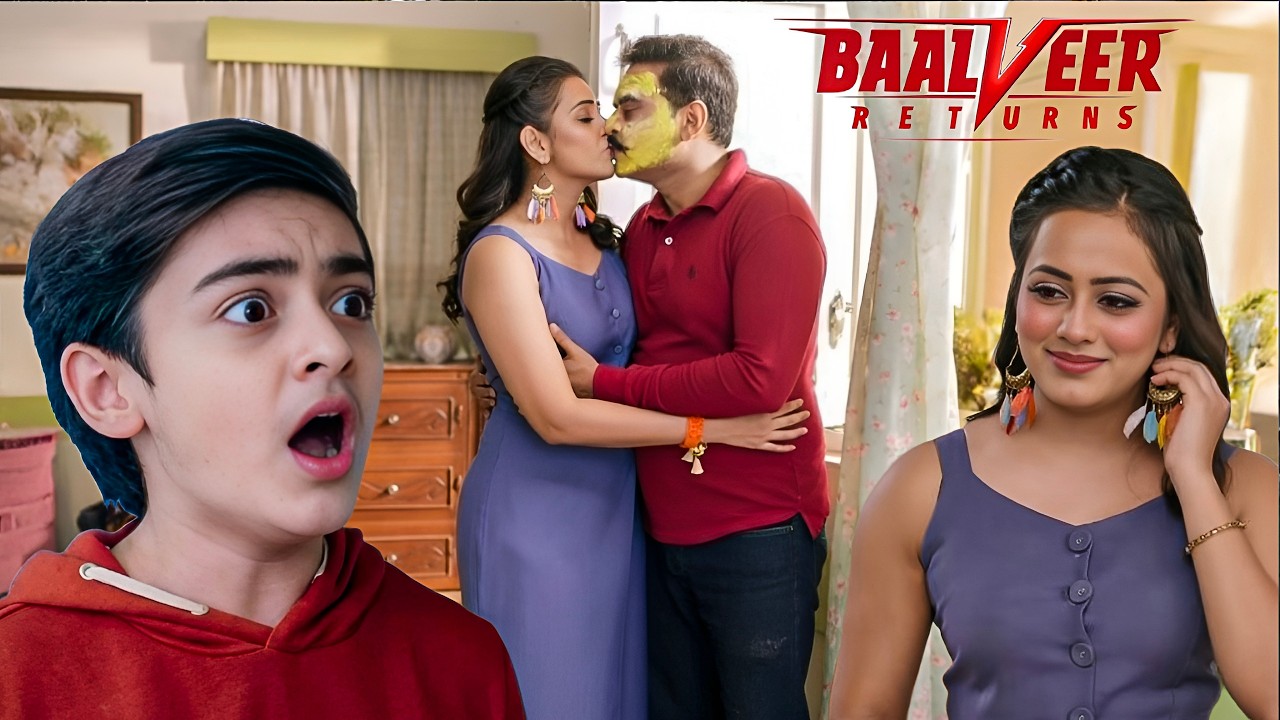 Mama ने किया Pani Pari को Kiss , Vivan हुआ Shock ||  Baalveer Returns ||