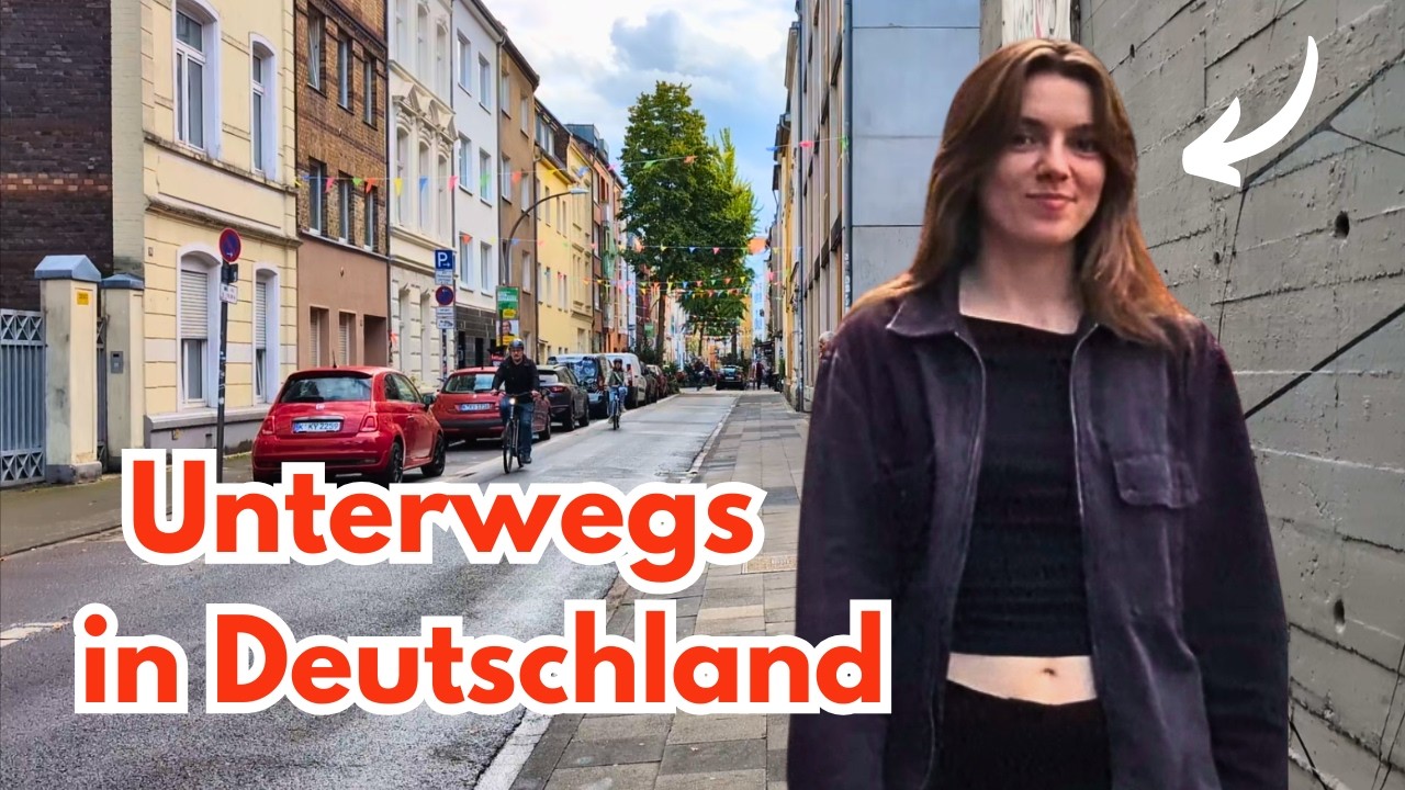 Learn German Naturally: Visiting My Friend&rsquo;s Art Exhibition in Germany | Easy Vlog