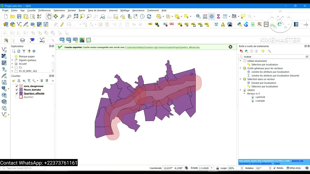 Qgis dans le domaine sociale et la santé
