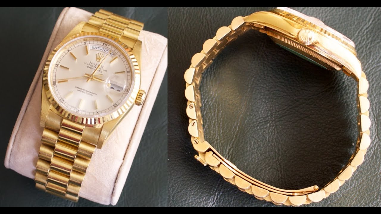 Rolex DAY-DATE with President bracelet - Watch Perfection!