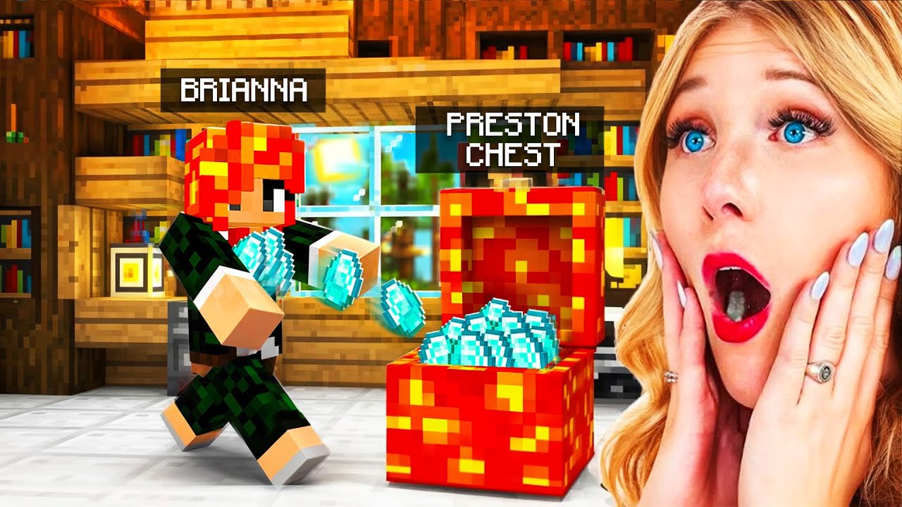 I PRANKED PRESTON IN MINECRAFT AND HE HAD NO IDEA! | BriannaPlayz