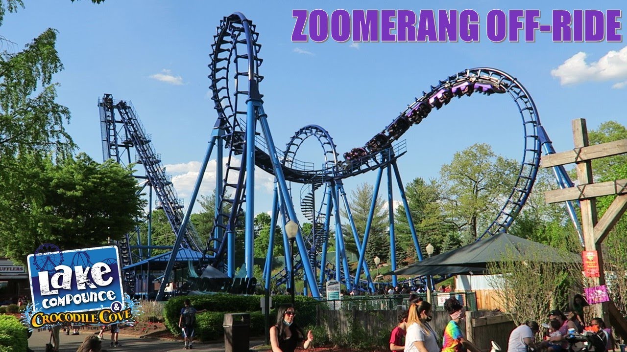 Zoomerang Off-Ride Footage, Lake Compounce Vekoma Boomerang | Non-Copyright