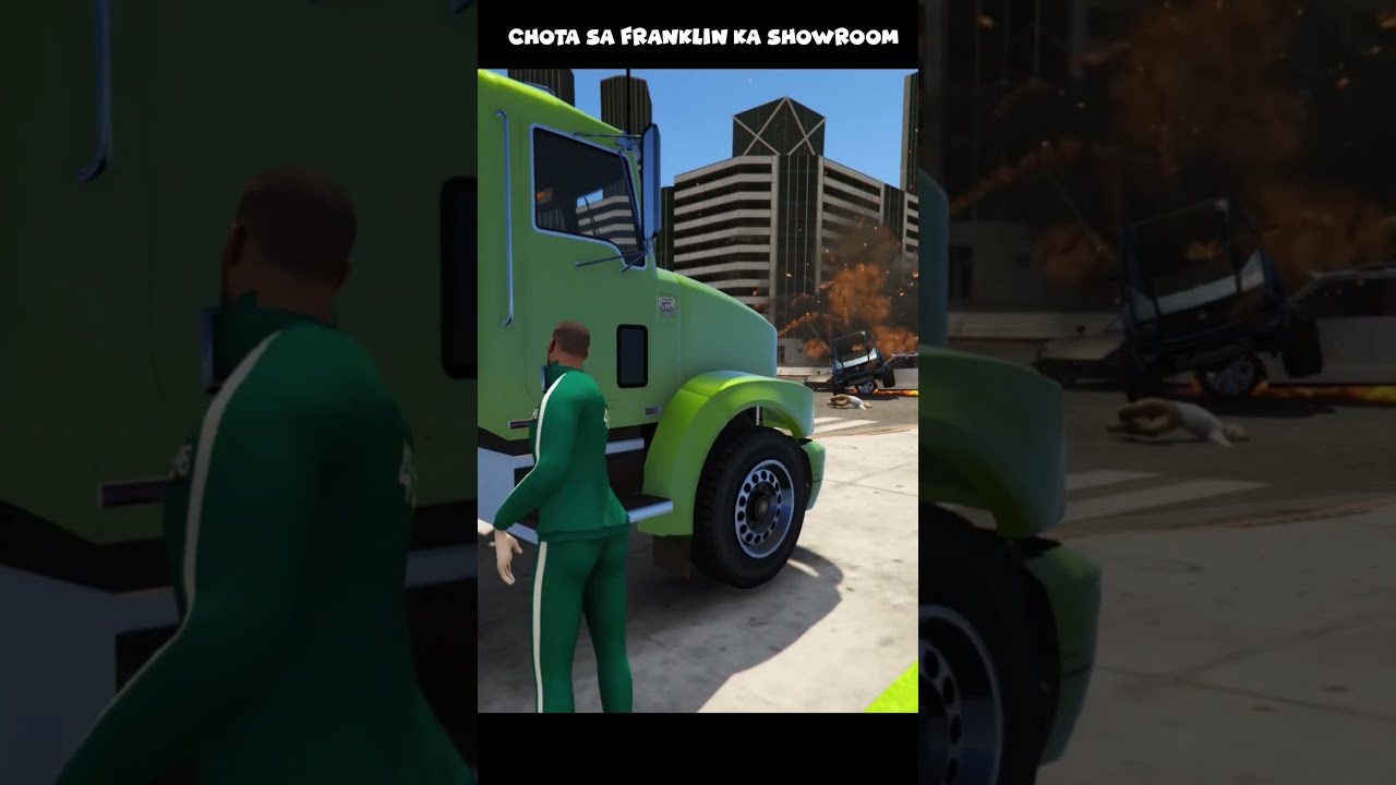 Franklin Stole Super Bike Truck For Showroom | Indian Bike Driving 3d | 