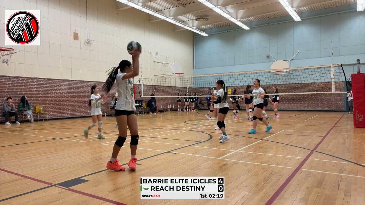Barrie Elite Icicles Vs Reach Destiny