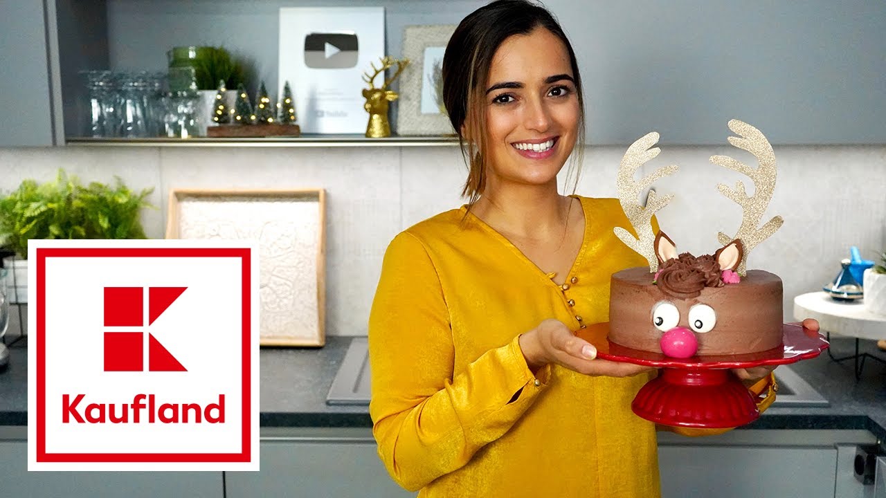 Weihnachtstorte-Rezept | Rentiertorte selber machen | Kikis Kitchen