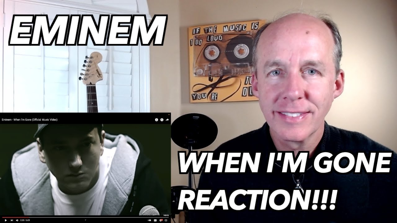 PSYCHOTHERAPIST REACTS to Eminem- When I'm Gone