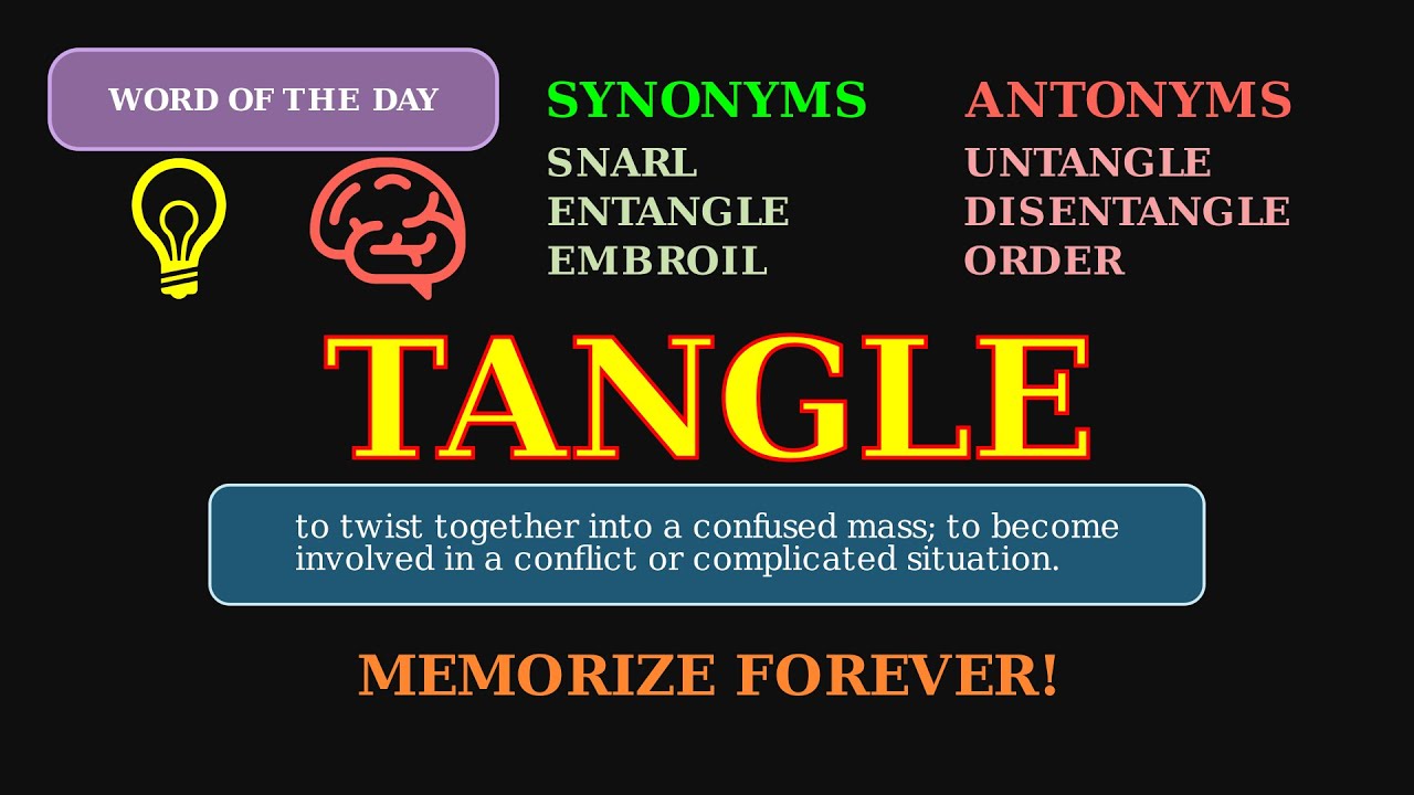 Tangle: Word of the Day 🧶 | Confused Masses & Conflicts