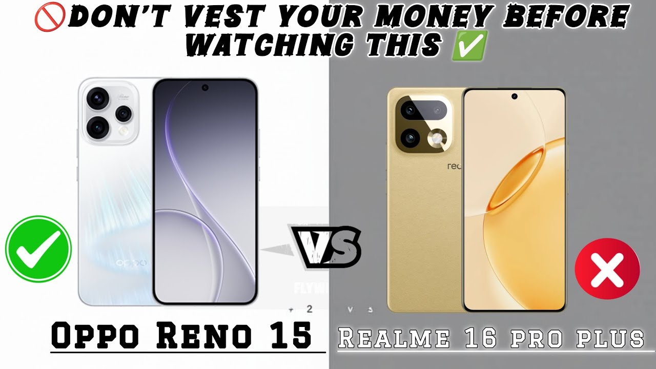 OPPO Reno 15 vs Realme 16 pro plus🔥– Which One is BEST in 2026? 🤔