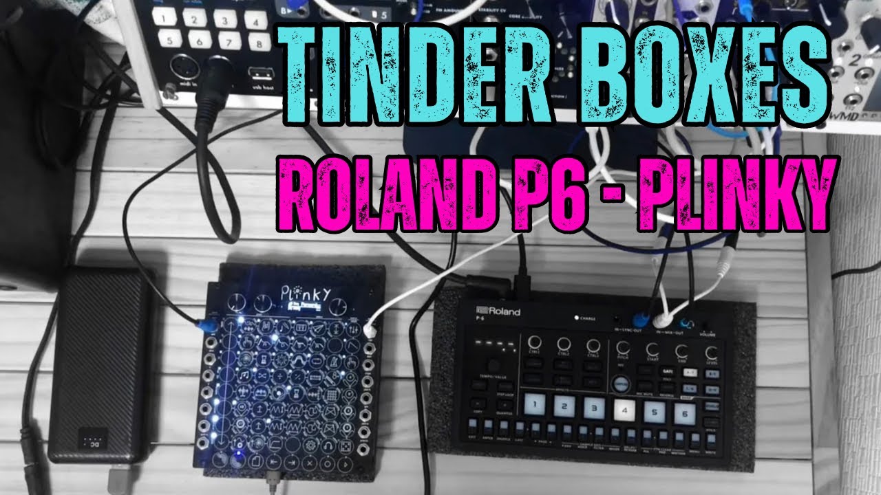 Tinder boxes: Roland P6 vs Plinky