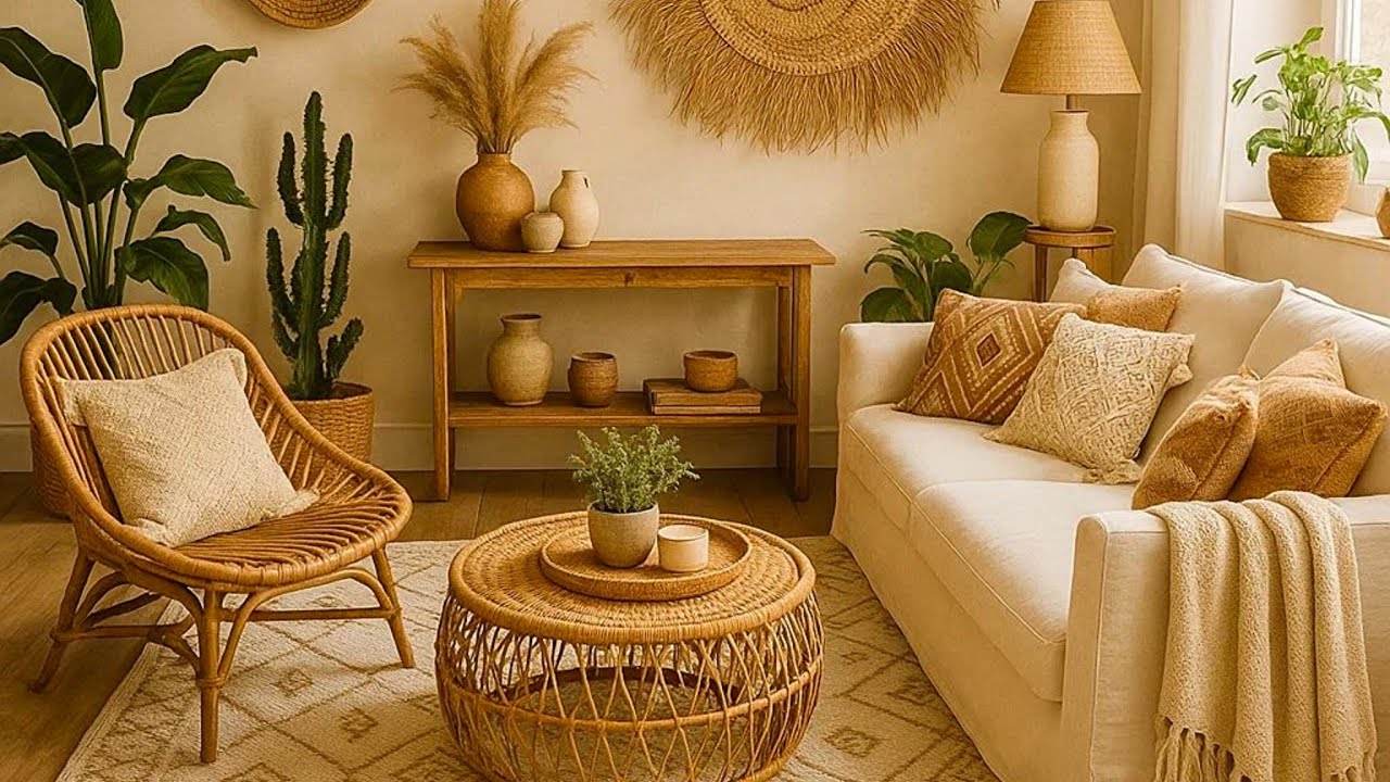 2026 Boho Interior Design Trends | Modern Living Room Design & Elegant Living Room Furniture Ideas