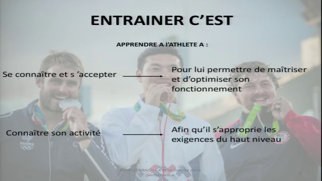 LA COMMUNICATION ENTRAINEUR - ATHLÈTE - Témoignage de Marc Dellenbach