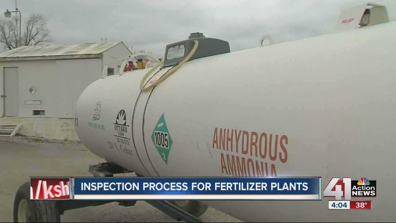 Who inspects fertilizer plant safety?