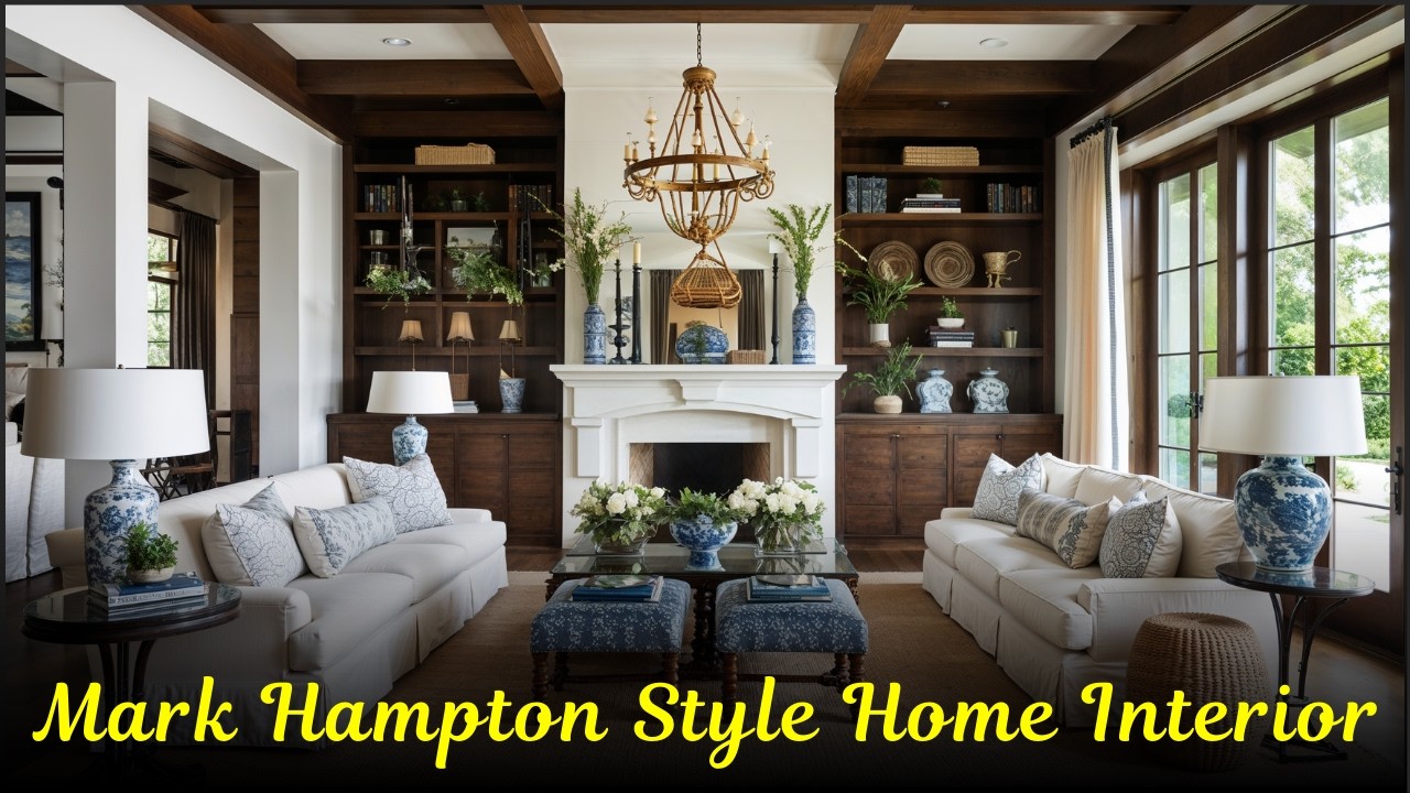 Mark Hampton Style Home Interior Design: Classic Elegance & Timeless Luxury