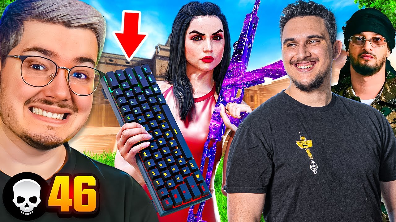 ADIEU LA MANETTE Je SORS le CLAVIER SOURIS sur Verdansk Warzone ! (avec ChowH1 et Soolking)