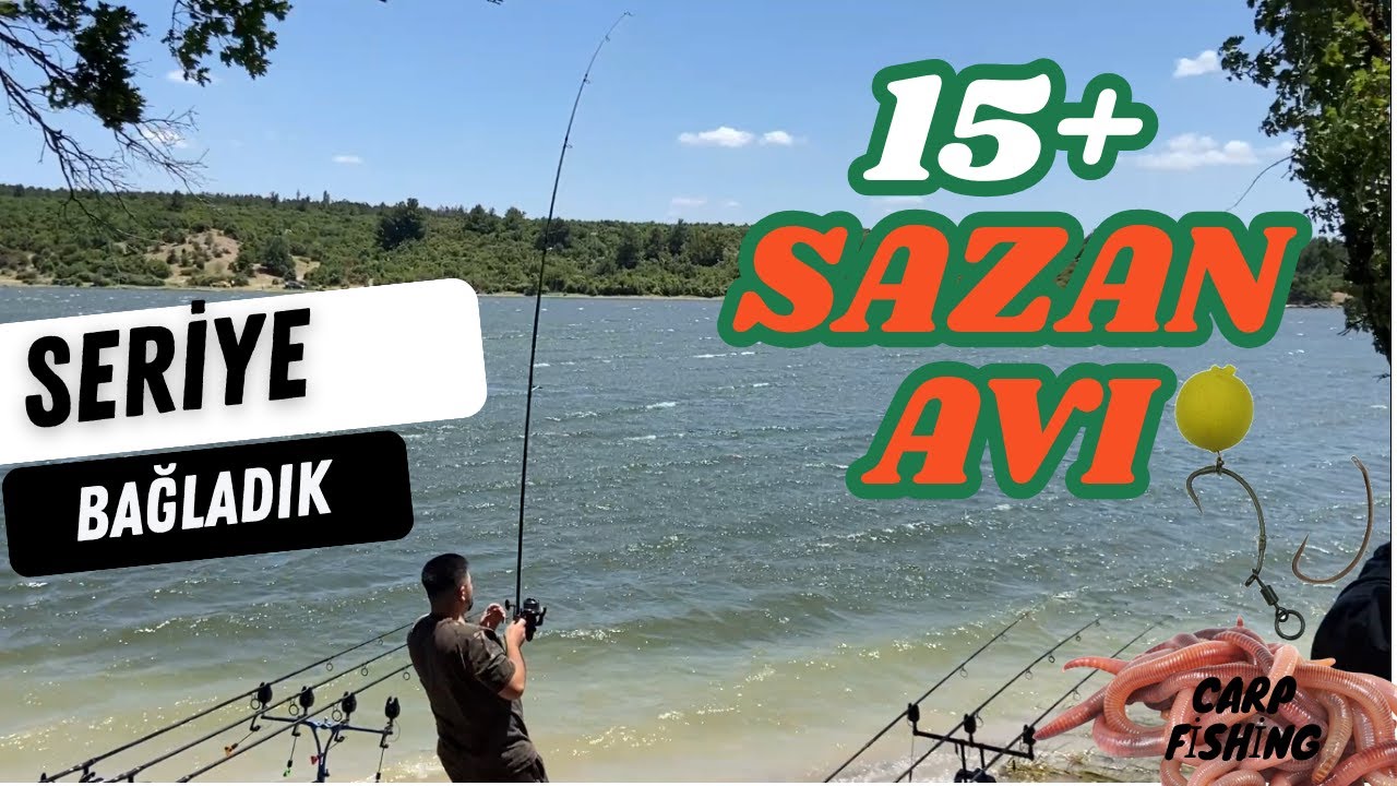 Balık Avı 2025 Sazan Avı  Gece Gelen Dev Balık Herkesi Şok Etti