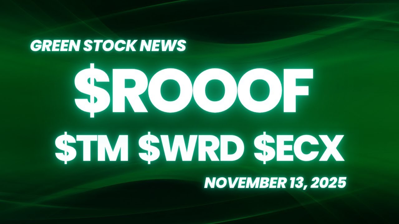 Northstar Clean Technologies ($ROOOF) | Toyota ($TM) | WeRide ($WRD) | ECARX ($ECX)