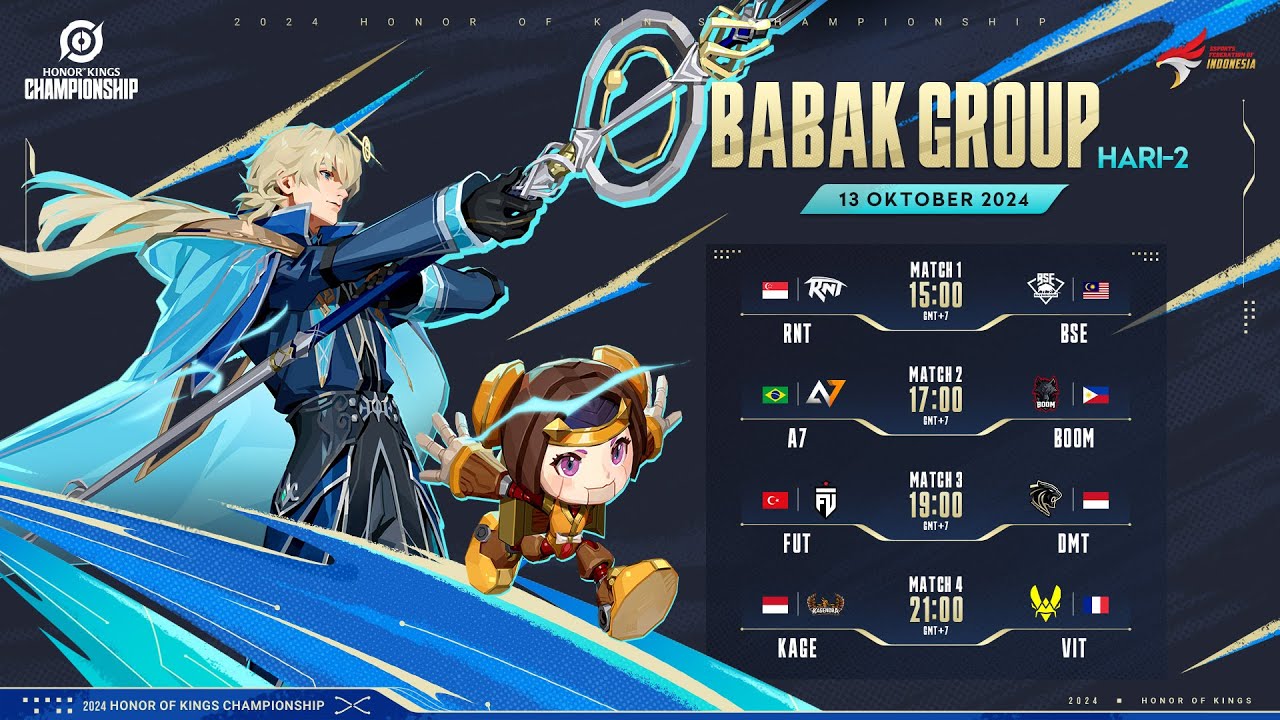 [ID] 2024 Honor of Kings Championship Babak Grup Hari 2