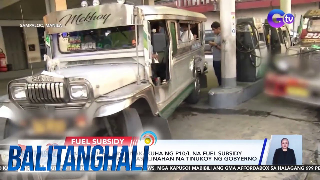 Walang nakuhang fuel subsidy | Balitanghali