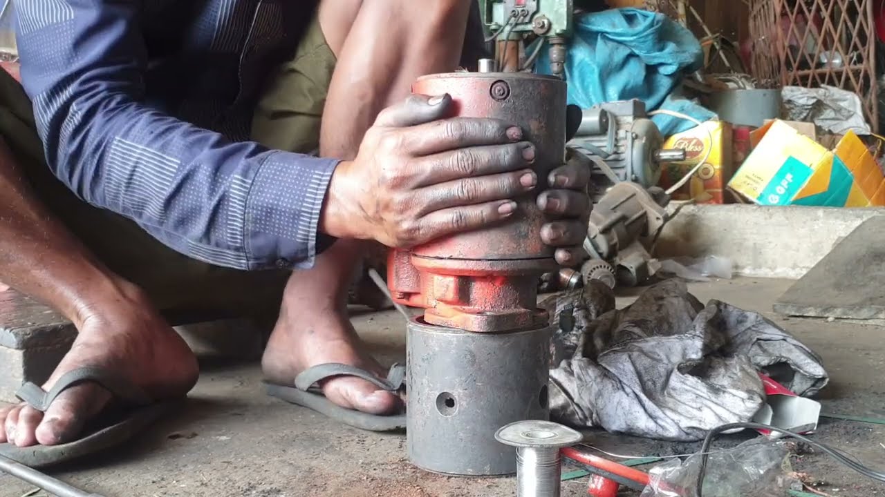 I turn an old broken Starter Motor into a well​ functioning motor