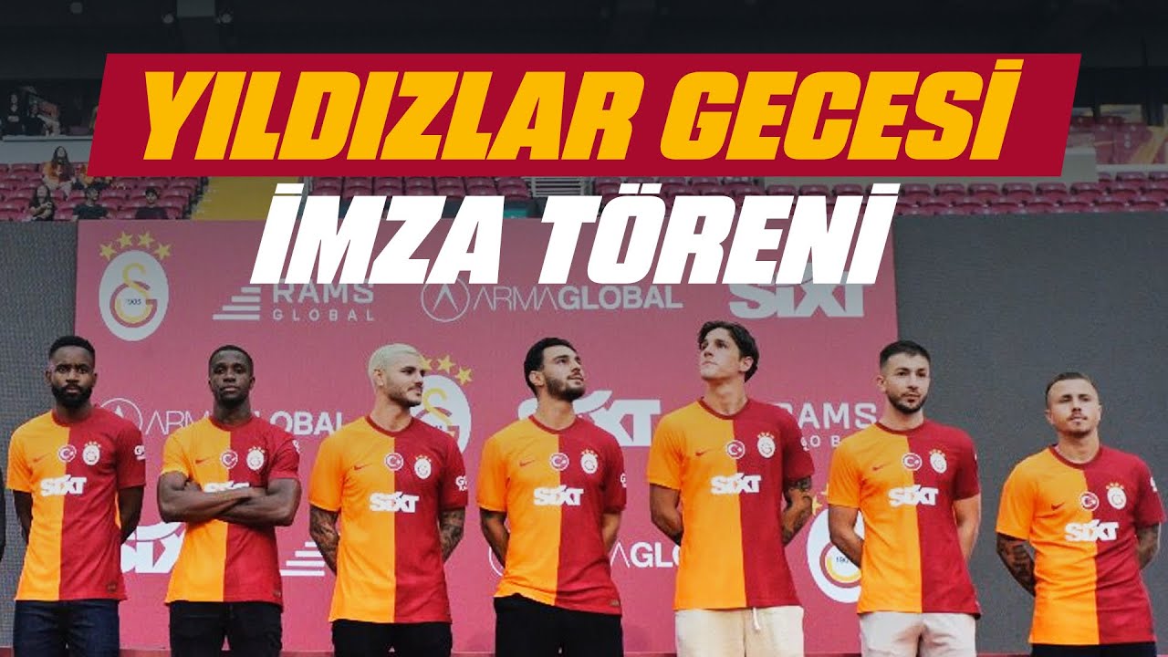 🔴 #YıldızlarGecesi İmza Töreni