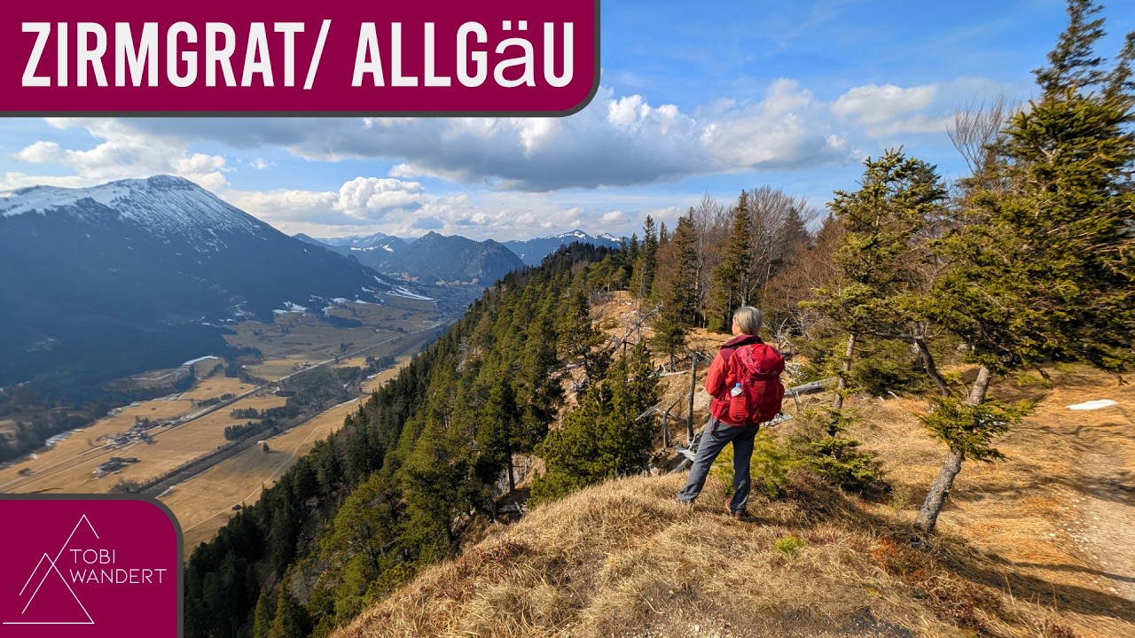 Abenteuerliche Gratwanderung im Allgäu - Über den Zirmgrat zu Deutschlands höchster Burgruine