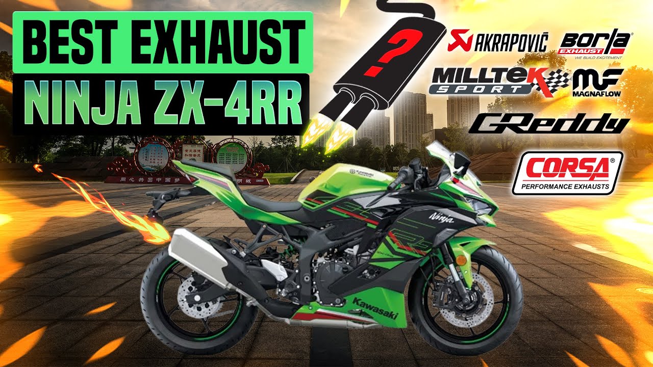 Kawasaki ZX-4RR Exhaust Sound🔥 Akrapovic,Austin Racing,IXIL,Coffman's,M4,SC Project,Spark,Yoshimura