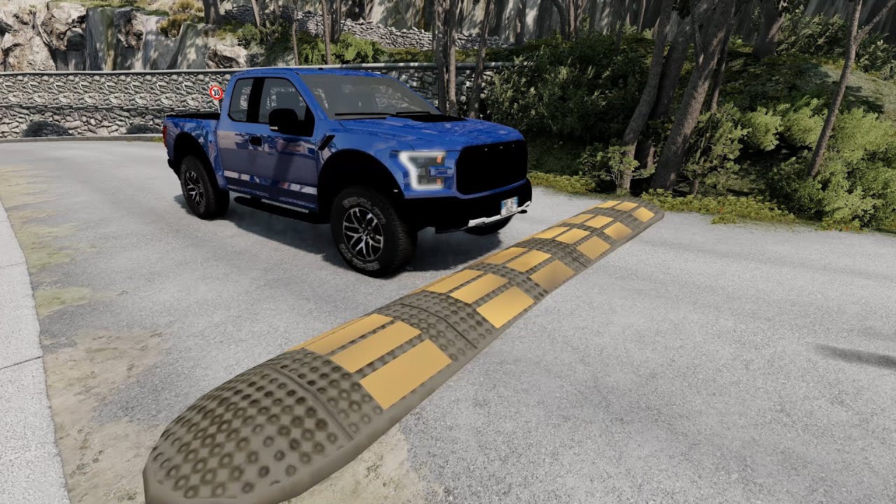 Cars vs Speed bumps #73 - BeamNG Drive ☆ beamng-cars TV