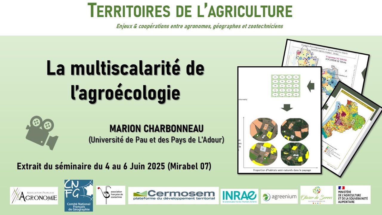 La multiscalarité de l’agroécologie