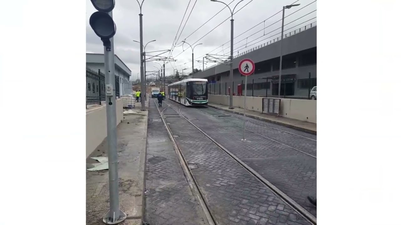 Kocaeli Şehir Hastanesi Tramvay Hattı Araçlı Sinyal Testi