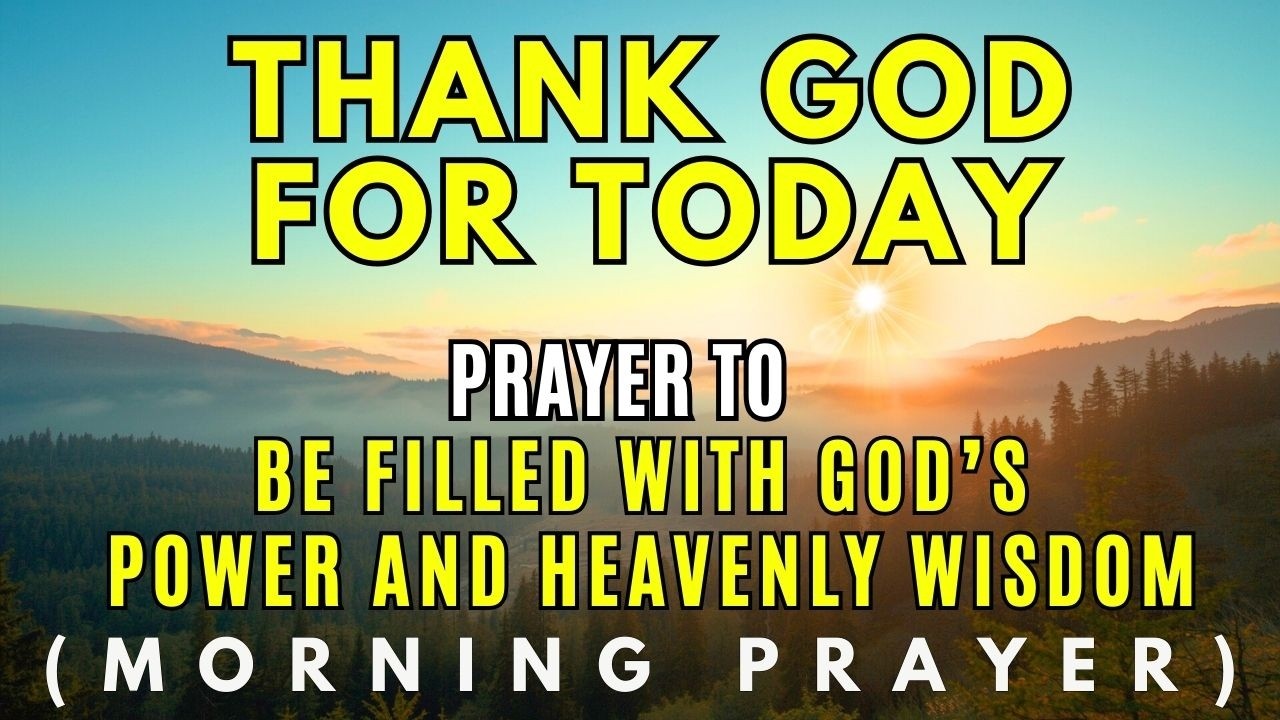 Prayer for Morning Strength & Divine Guidance | Let The Holy Spirit Lead Your Every Step