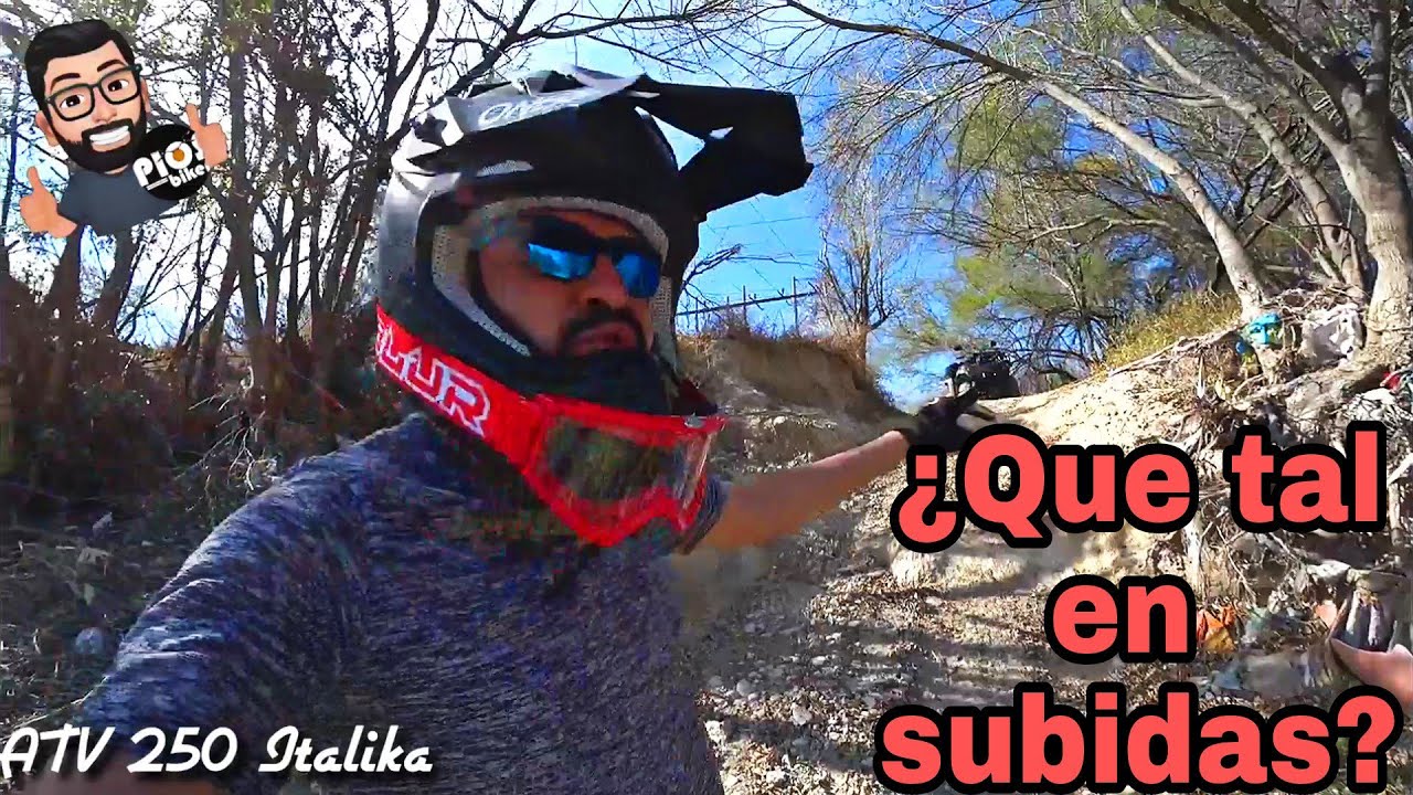 Italika ATV 250, que tal en subidas?