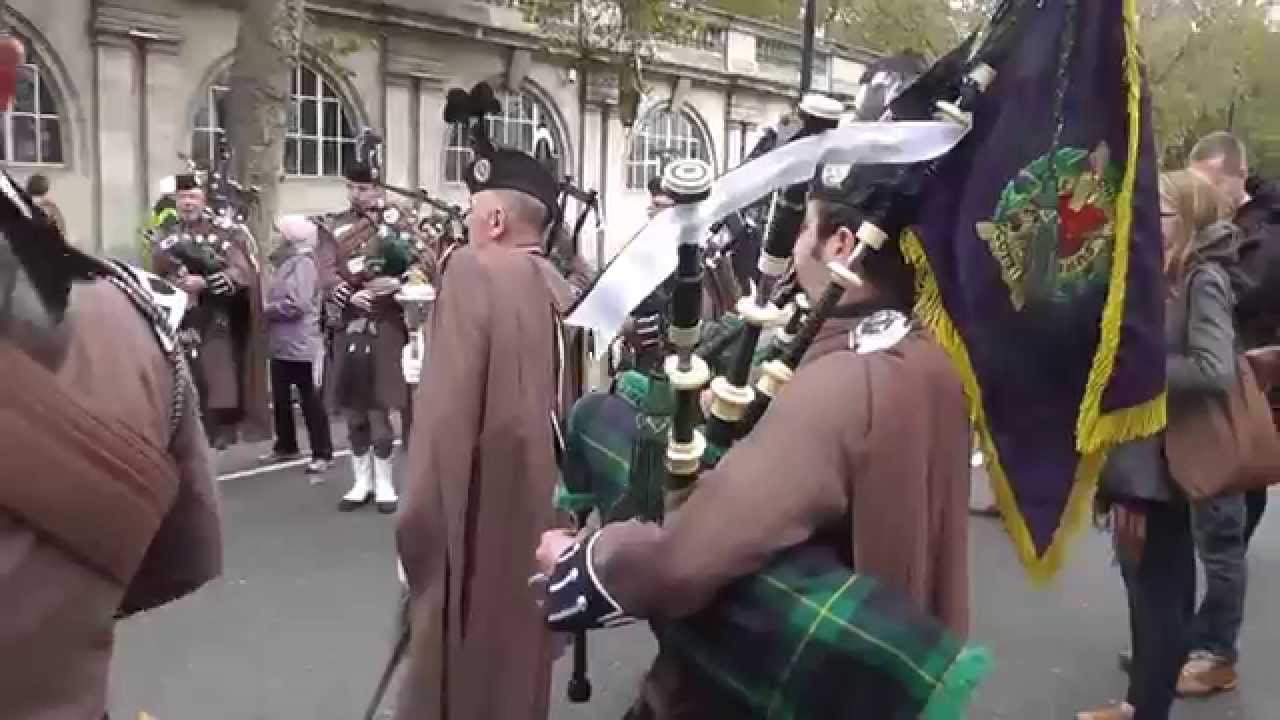 LONDON SCOTTISH PIPE BAND  09/11/14