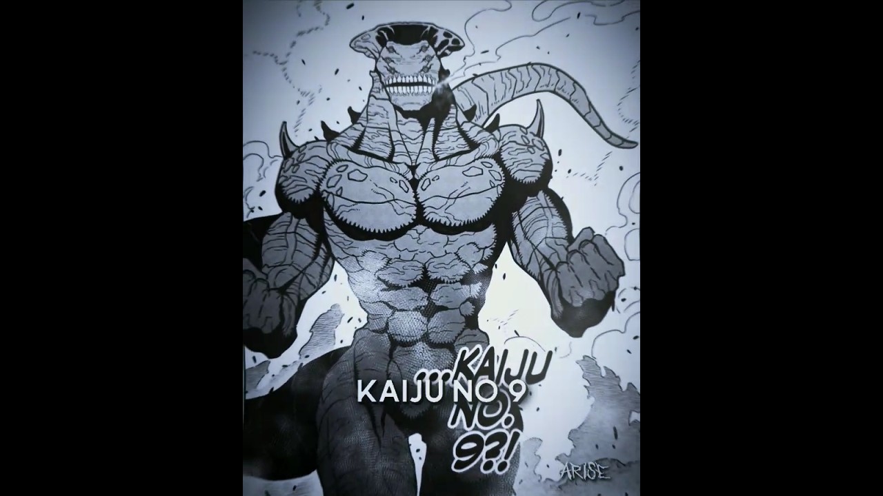 KAIJU no 8 &bull; THE ATOMIC KAIJU &bull; KAIJU NO 8 MANGA EDIT | #kaijuno8edit #alightmotion #trending #edit