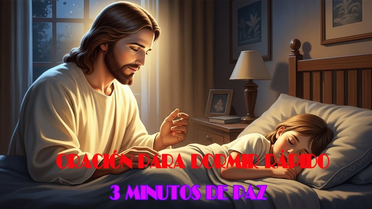 [4K] ORACIÓN PARA DORMIR RÁPIDO — 3 MINUTOS DE PAZ