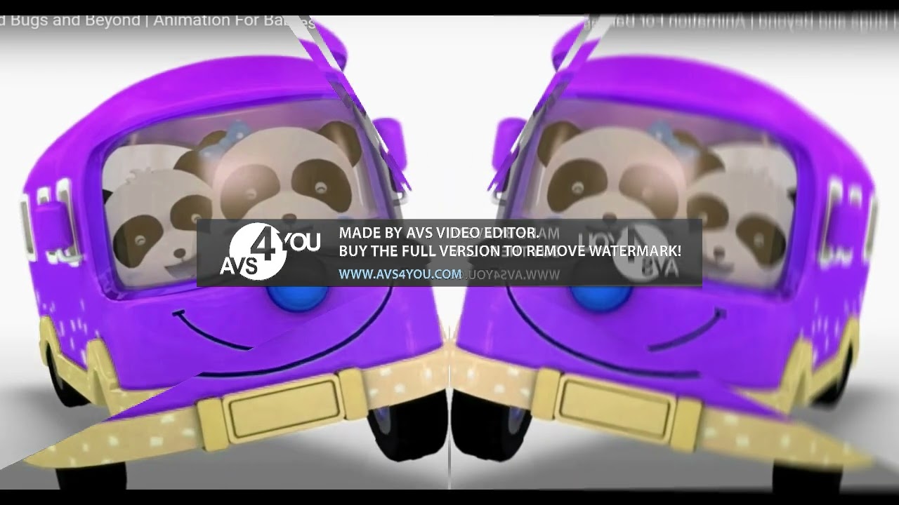 Babybus effects logo in low voice