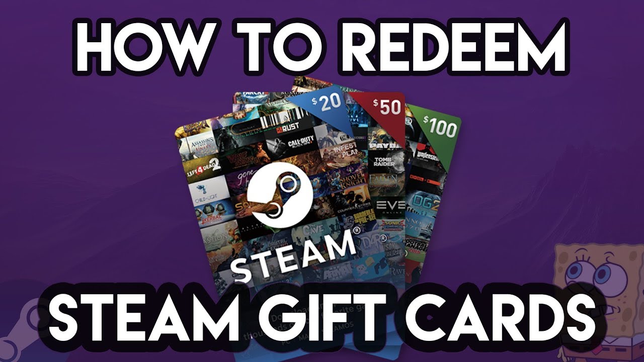 How to Redeem a Steam Gift Card