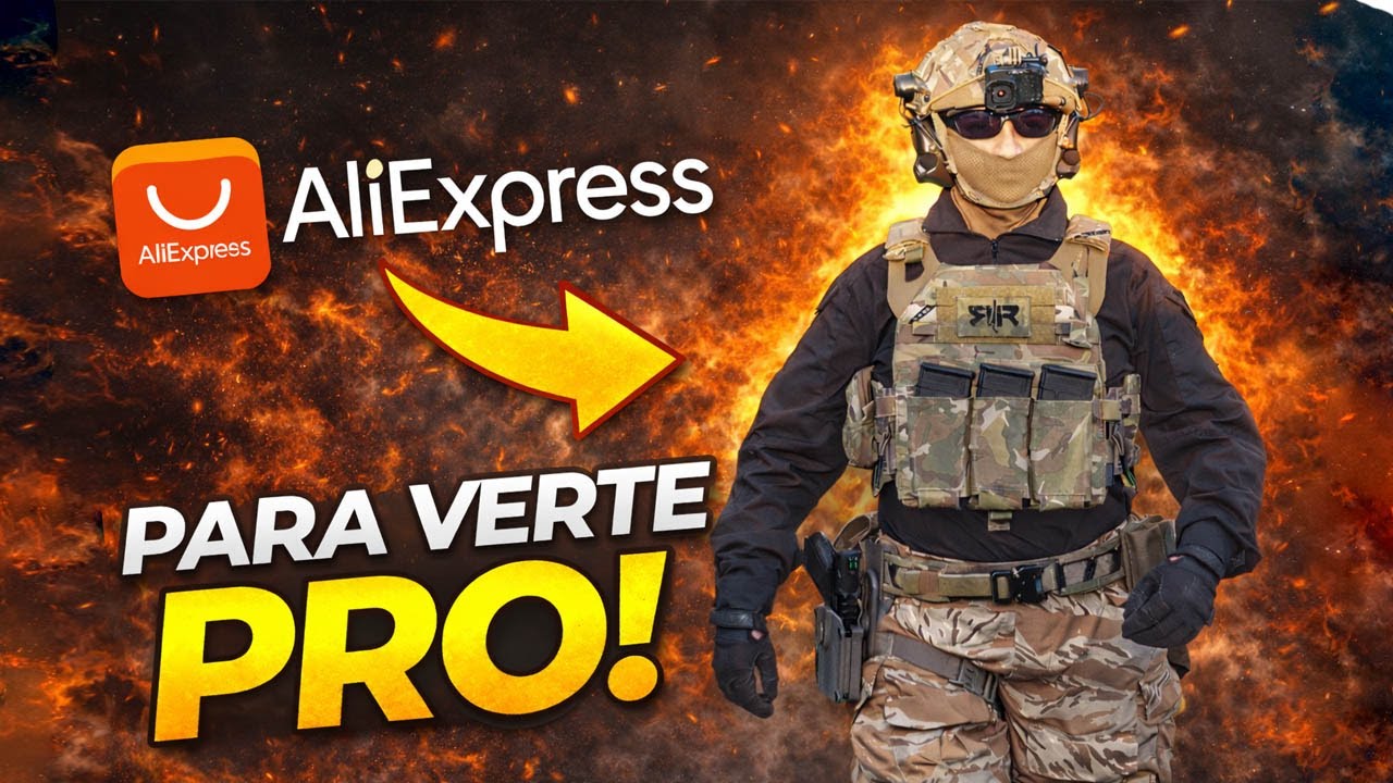 ¿Se puede lucir PRO en airsoft con ALIEXPRESS?