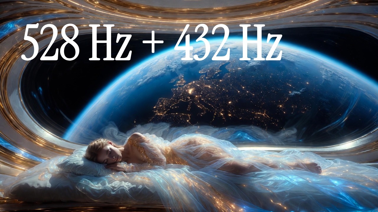 528Hz + 432Hz Healing Music: 3 Hours Ambient Sounds for Deep Sleep & Restoration