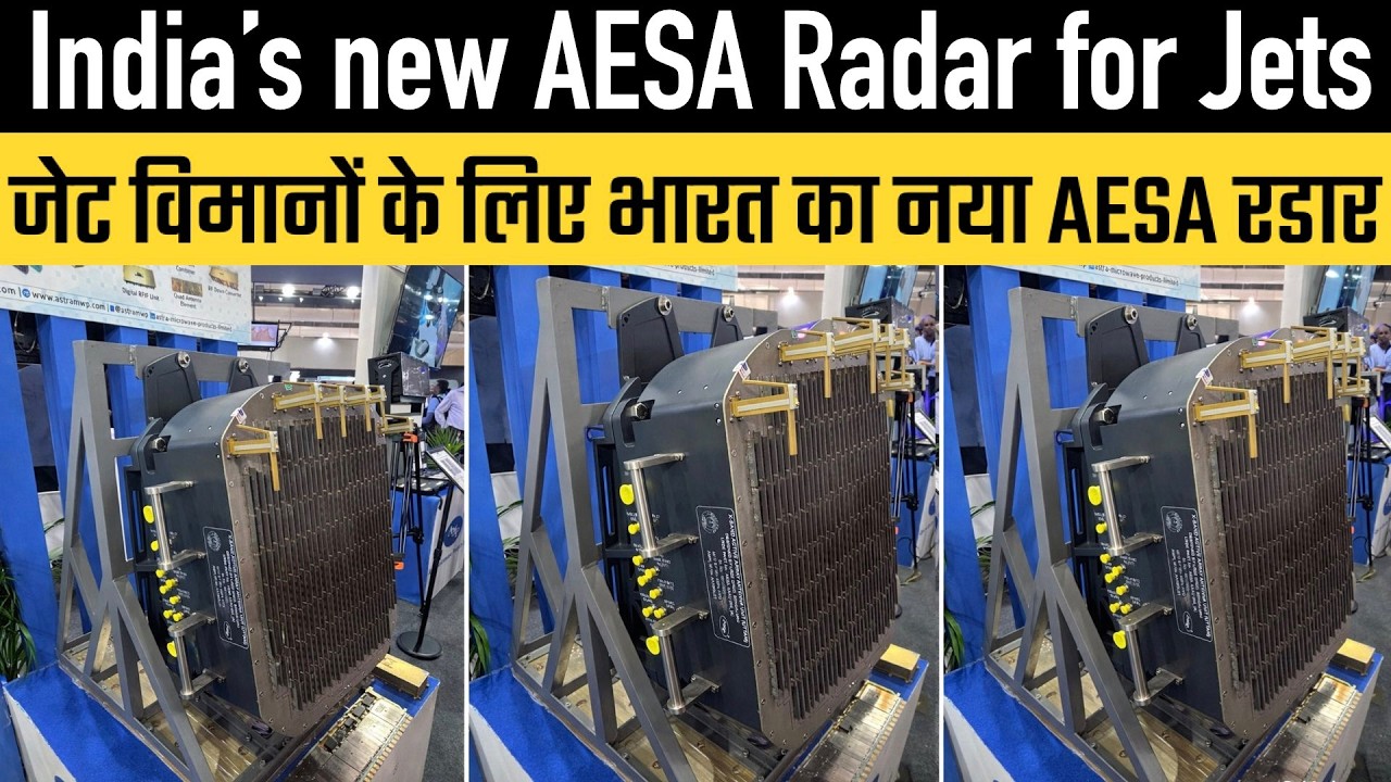 India’s new AESA Radar for Jets