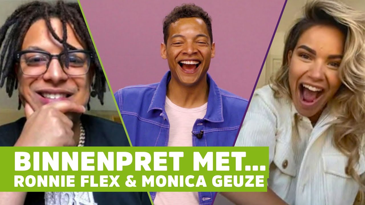 Wat biechten RONNIE FLEX & MONICA GEUZE op in NIEUWE hilarische challenge?! | BINNENPRET MET #1