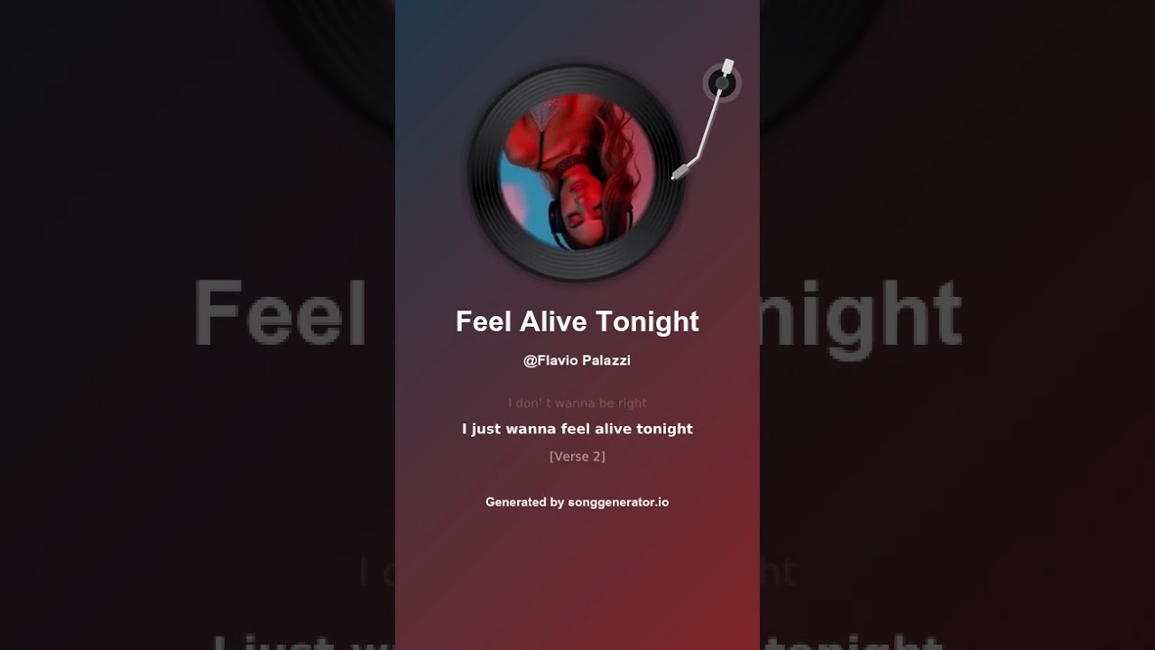 Feel Alive Tonight