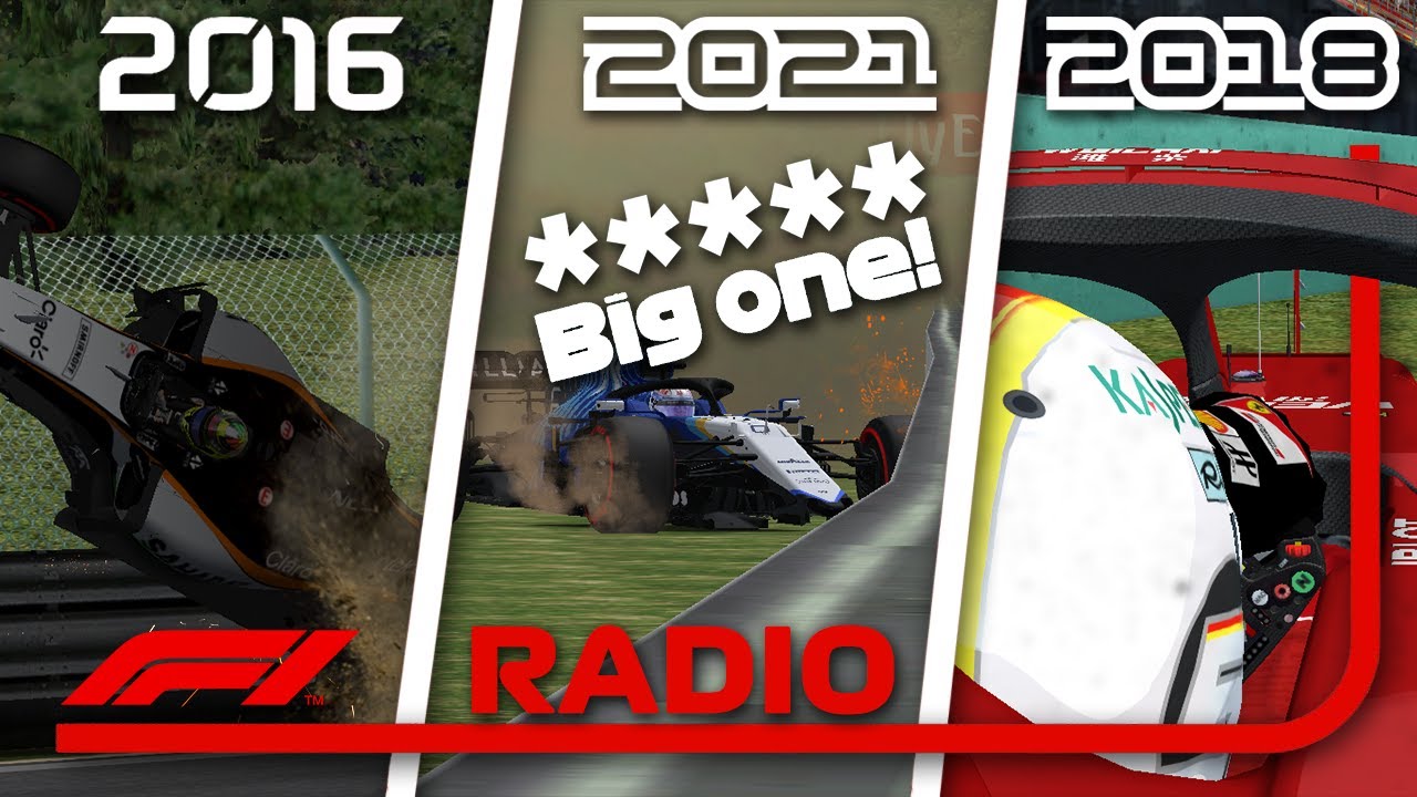 rFactor F1 Crashes Compilations (With Radio) (F1 2021/ F1 2018 / F1 2016 / F1 2013 / F1 2010)