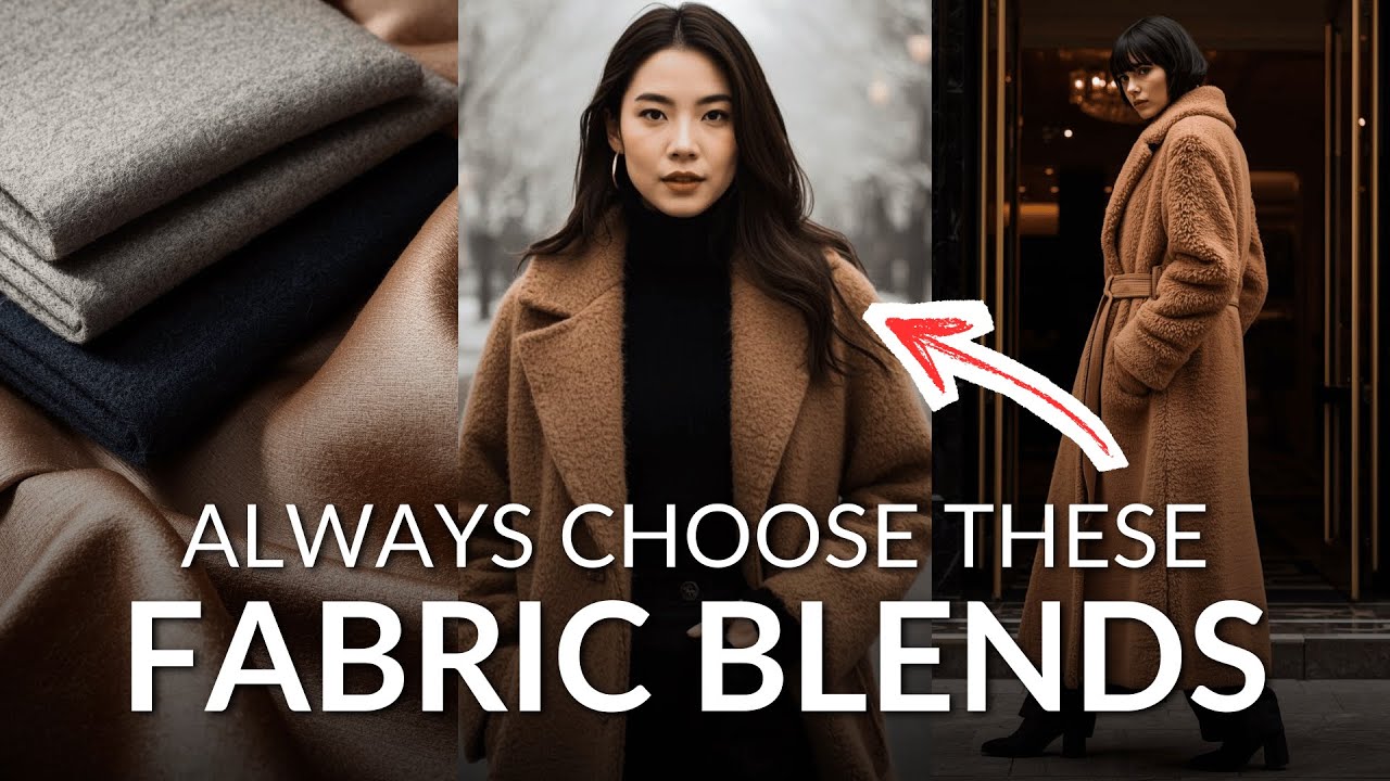 8 FABRIC BLENDS to Look Elegant and Classy - Always Choose These for the Old Money Look
