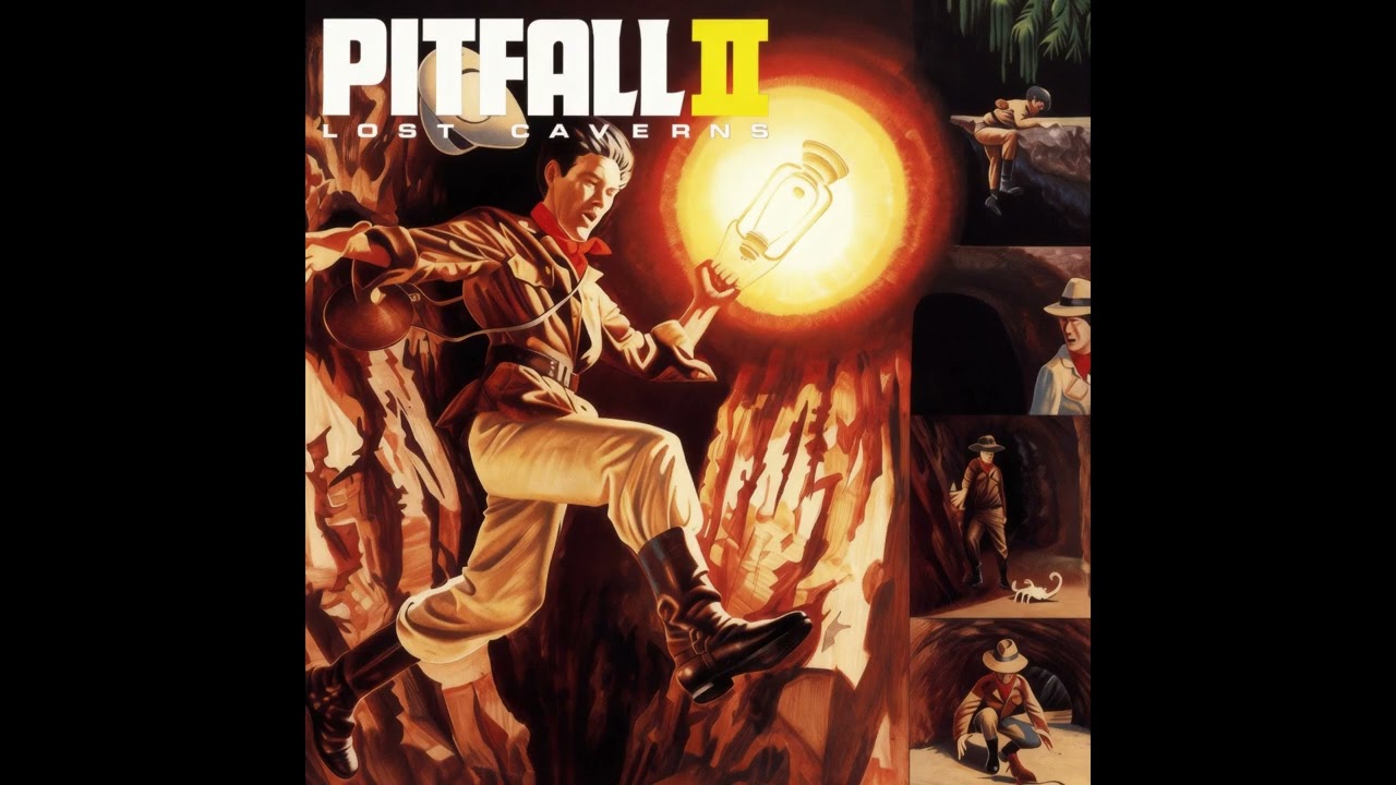David Crane &mdash; Pitfall II: Lost Caverns (Atari XL/XE, Activision, 1984) aranżacja motywu z gry