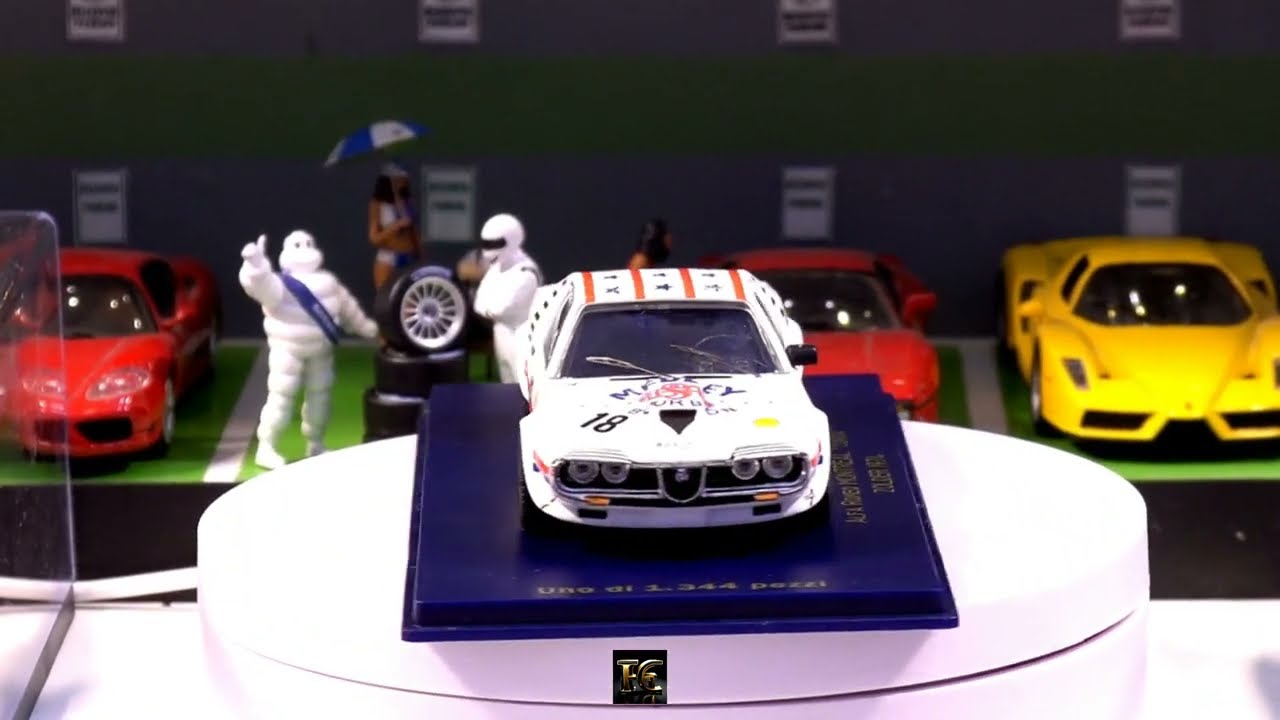 The Forgotten V8 Racer! 🇮🇹 1/43 Alfa Romeo Montreal Corsa by M4 | Vintage Review