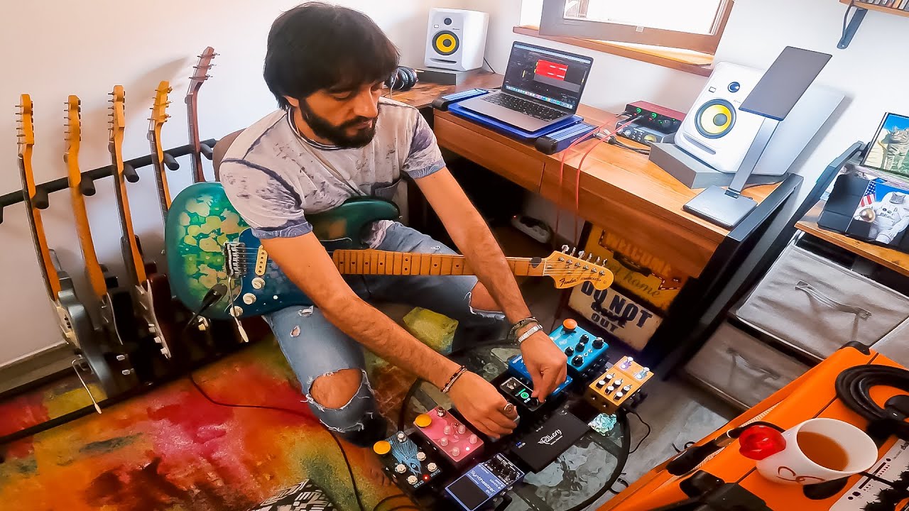 Early Morning Tea || Ambient Guitar Soundscape [Pedalboard into Audio Interface]
